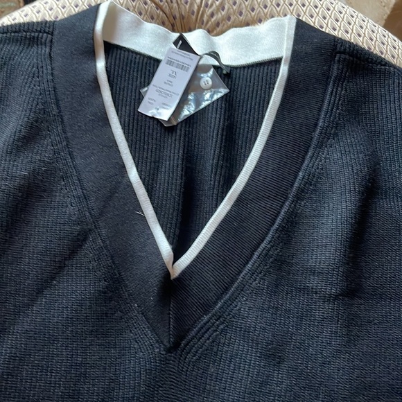 Sweater with modestly shirt tail - Picture 2 of 4